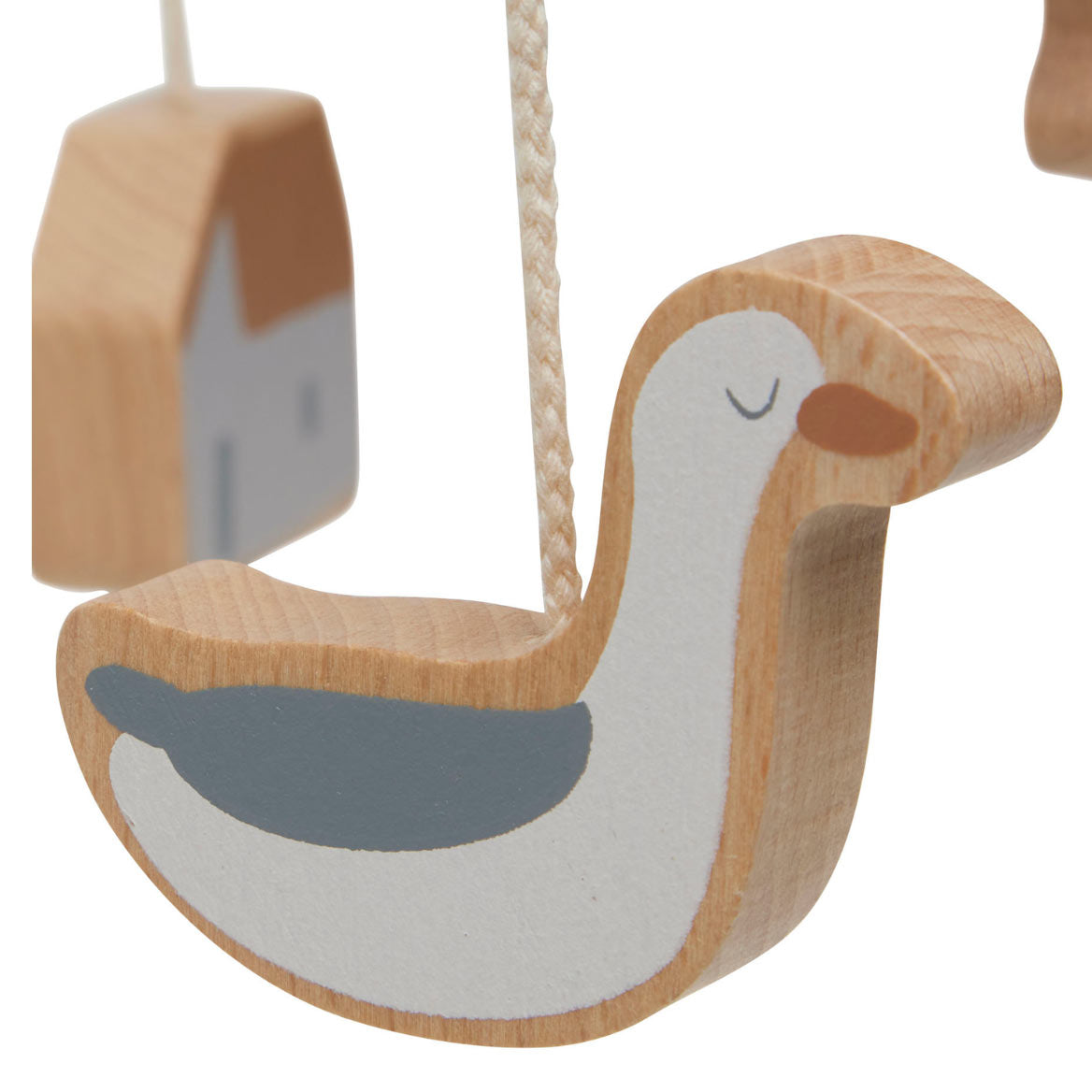 Baby-Mobile Bauernhof aus Holz