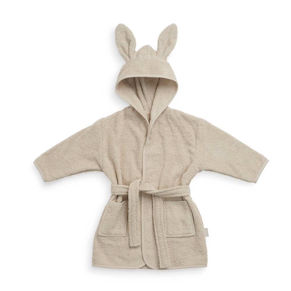Bademantel Hasenohr Beige