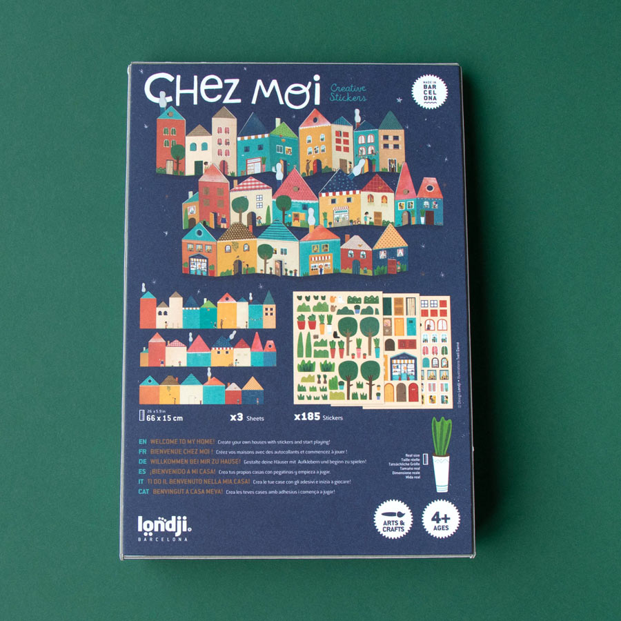 Das Bastelset ist für Kinder ab 4 Jahren geeignet.