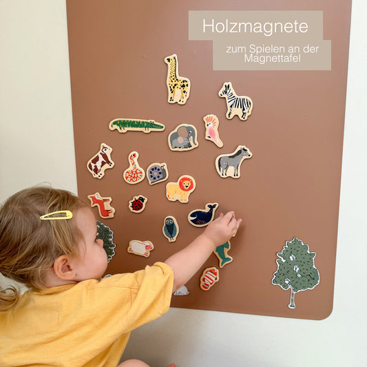 Holzmagnete Magnimo - Tiere