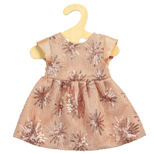 Puppen-Glitzerkleid 35-45cm | Puppenaccessoire