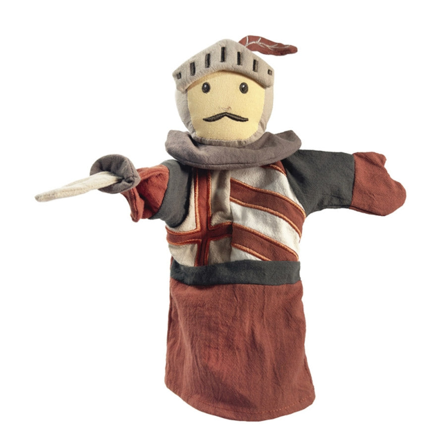 Handpuppe Ritter mit Schwert zum Spielen und Geschichten erzählen von der Marke Egmont Toys