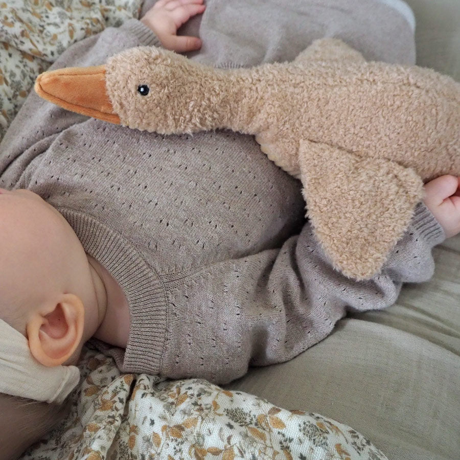Gans Liva - Heartbeat Comforter | Spieluhr für Babys