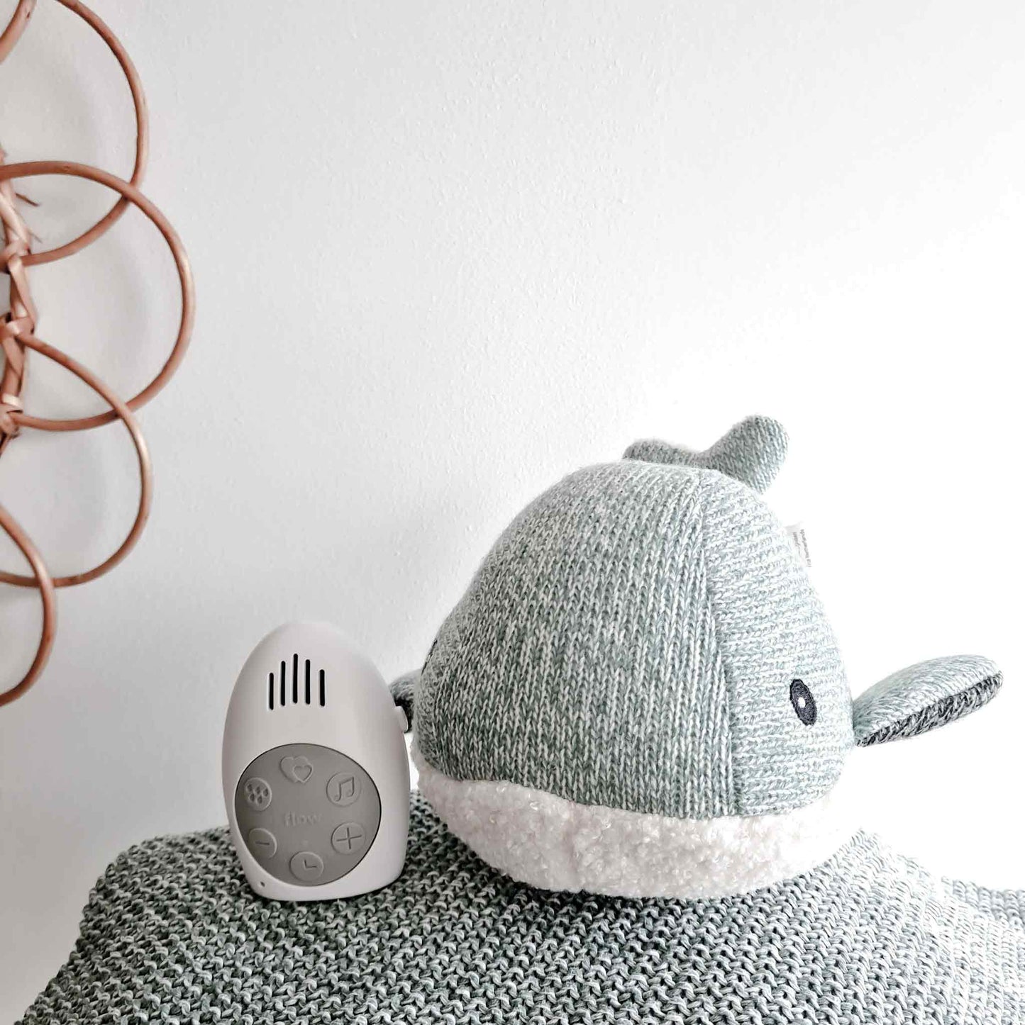 Wal Moby - Heartbeat Comforter | Spieluhr für Babys