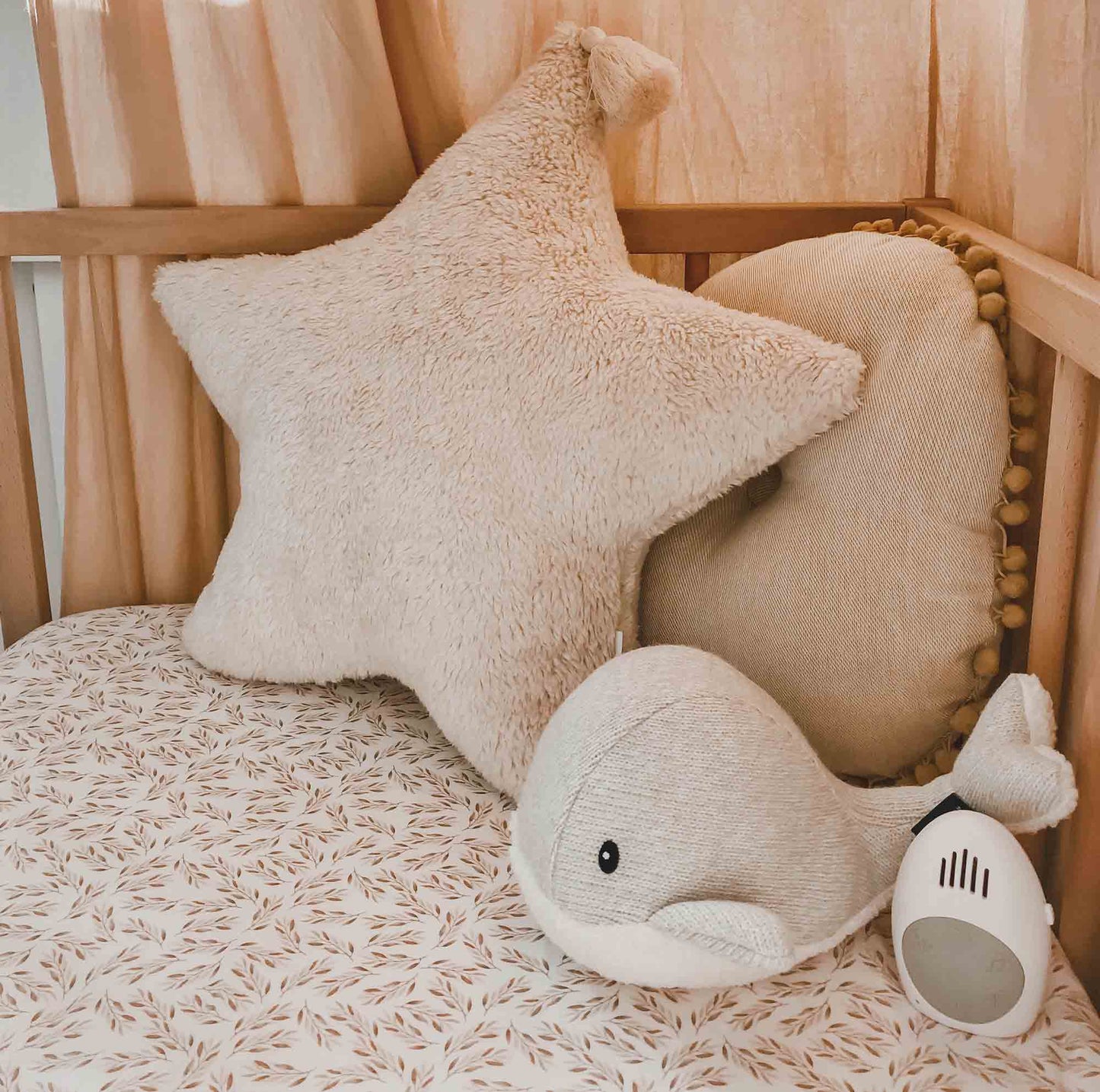 Wal Moby - Heartbeat Comforter | Spieluhr für Babys