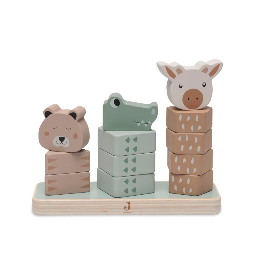 Holz-Stapelturm Jungle Jambo