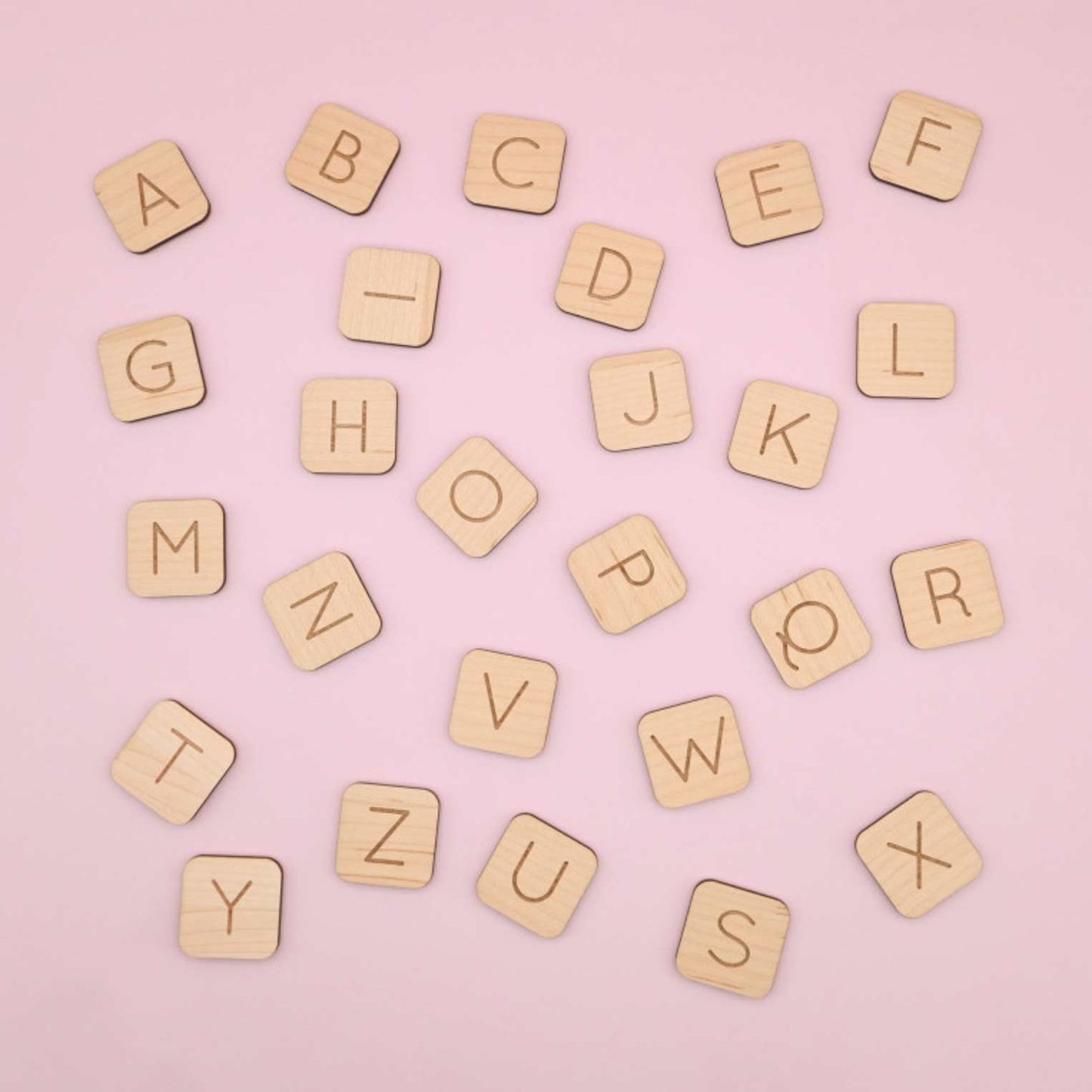 Holzmagnete Buchstaben