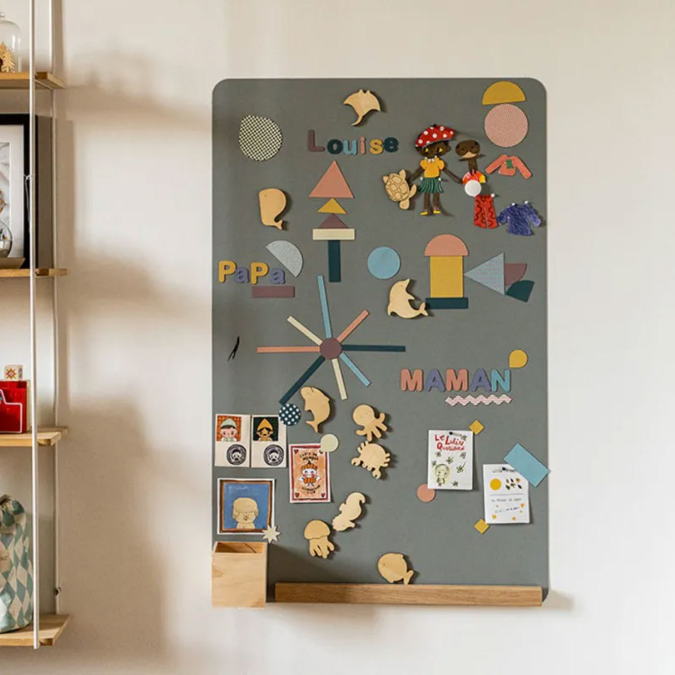 Holzmagnete Ozean für Kinder