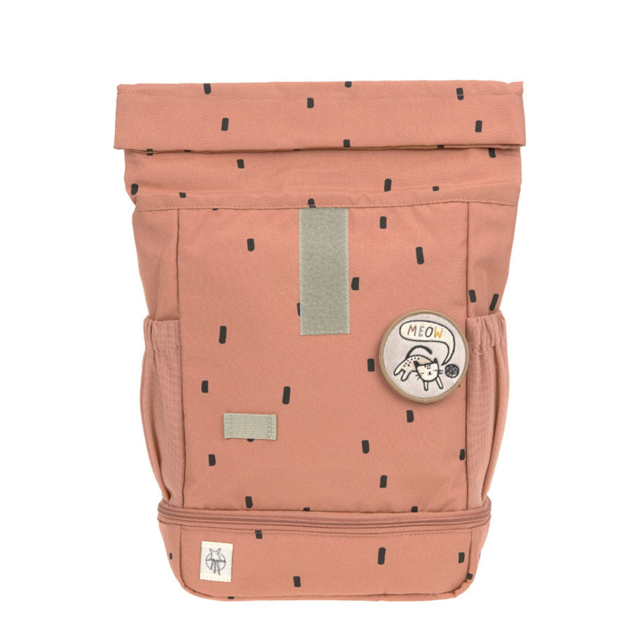 Der Rucksack von Lässig lässt sich ganz einfach Öffnen.