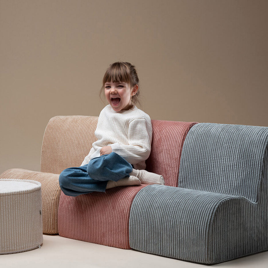 Kindersessel Wolke - Cord | Spielmöbel für Kinder
