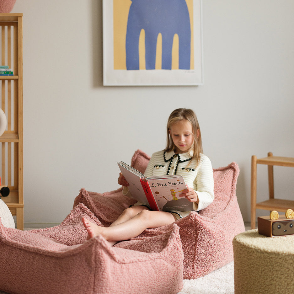 Kindersitzsack - Ottomans Square - Teddy | Kinderzimmer-Möbel