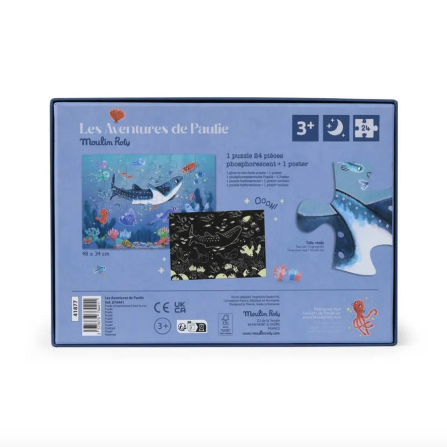 Leuchtpuzzle - Meer (24 Teile)