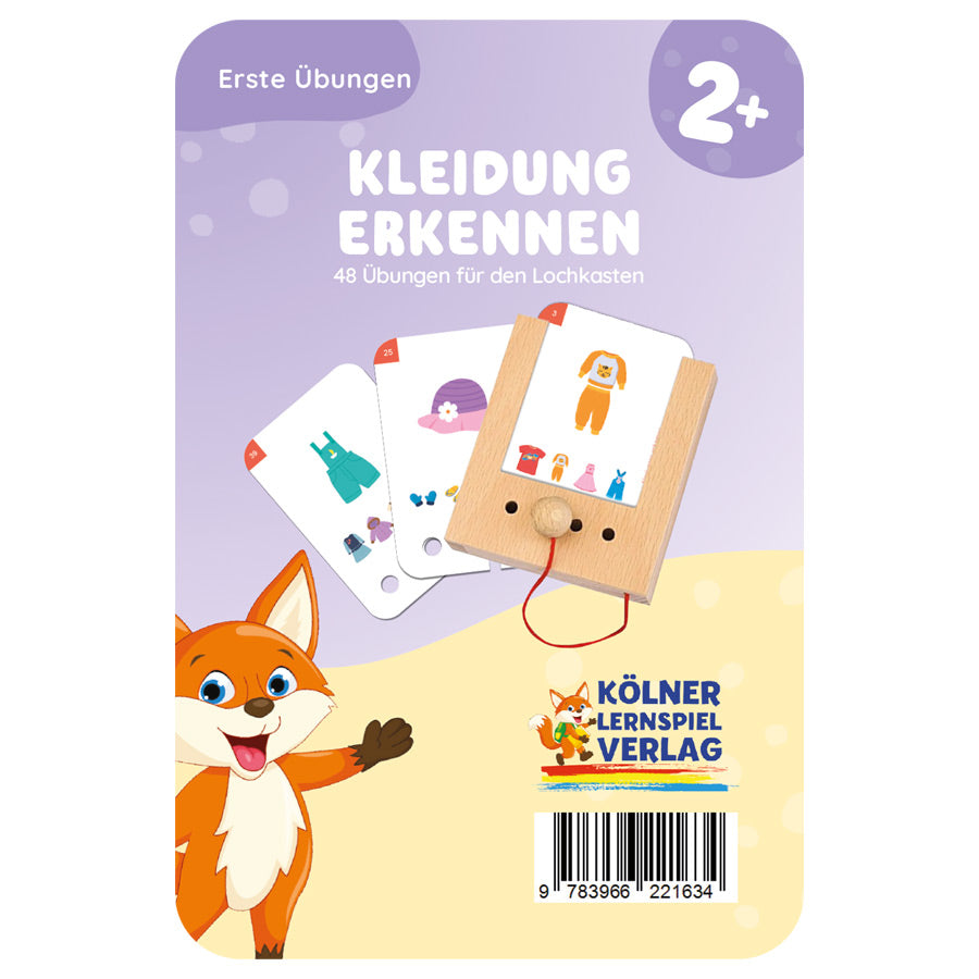 Lochkarten Kleidung erkennen vom Kölner Lernspielverlag