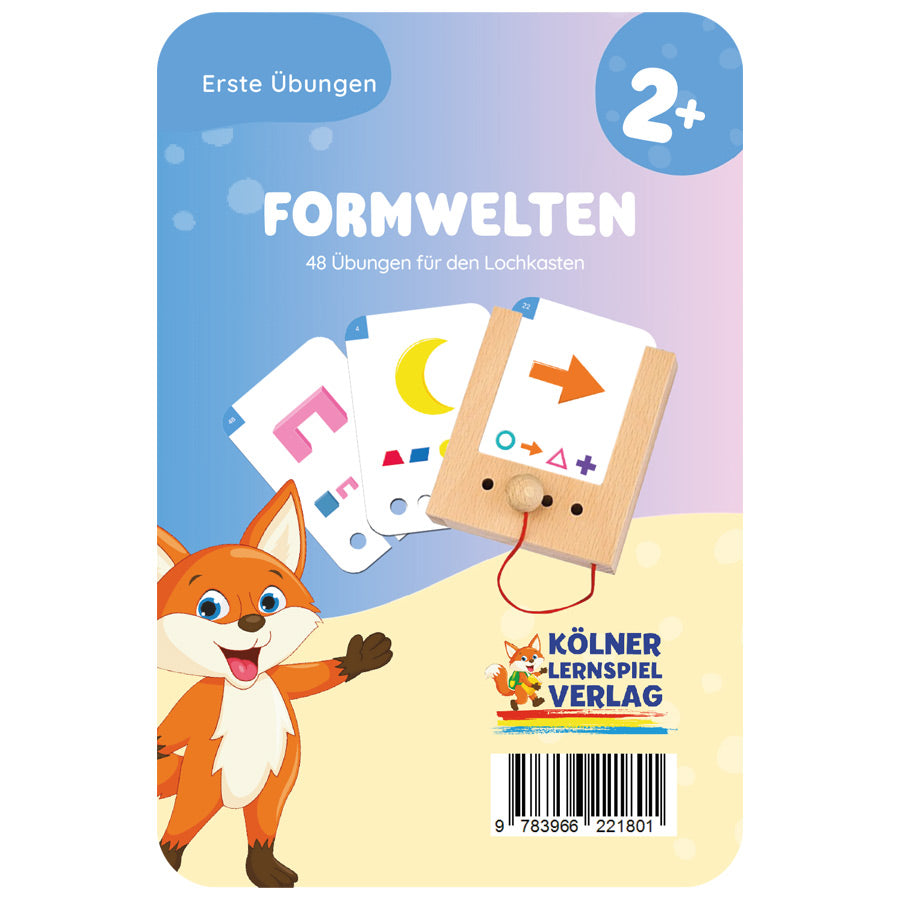 Lochkarten Formwelten vom Kölner Lernspielverlag