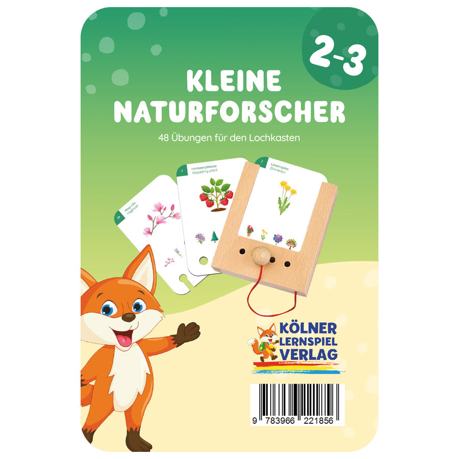 Lochkarten Kleine Naturforscher vom Kölner Lernspielverlag