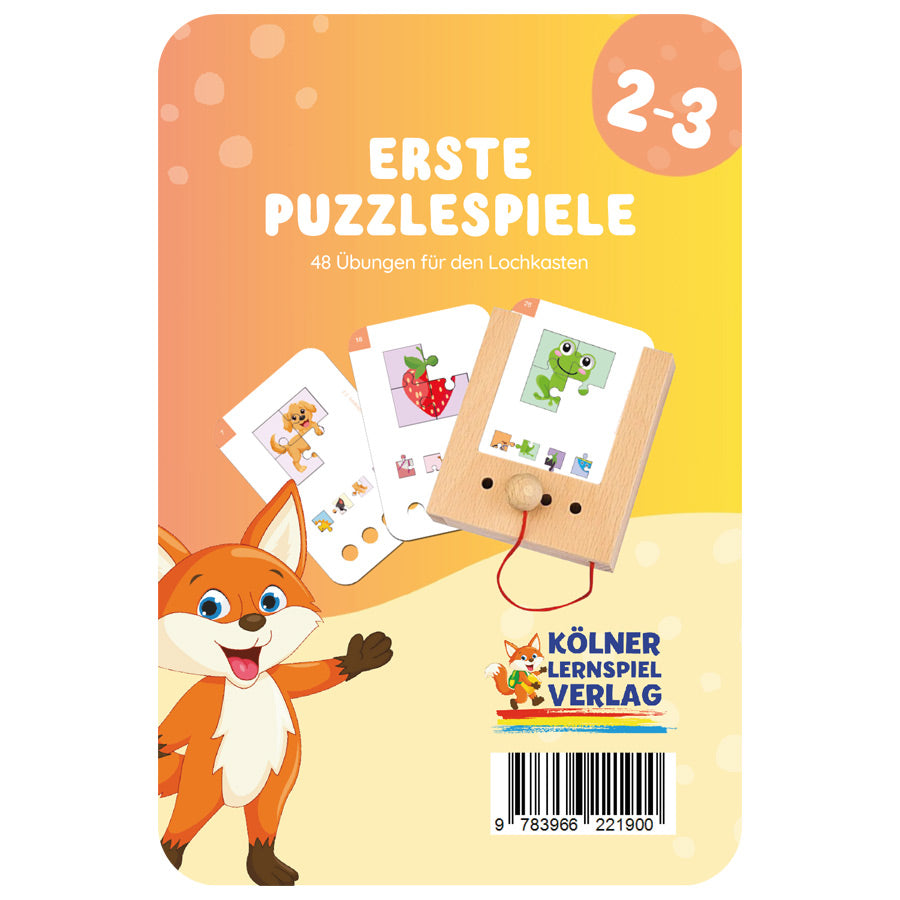 Lochkarten Erste Puzzlespiele vom Kölner Lernspielverlag