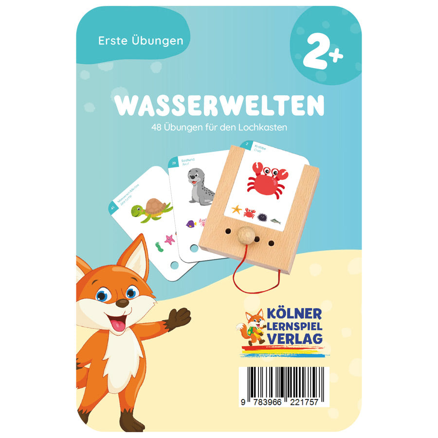 Lochkarten Wasserwelten vom Kölner Lernspielverlag