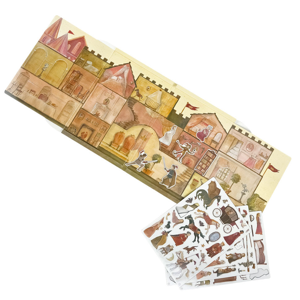 Magnetbuch Schloss
