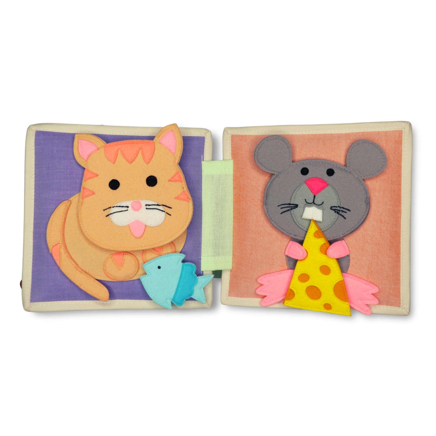 Mini Quiet Book Tierfreunde