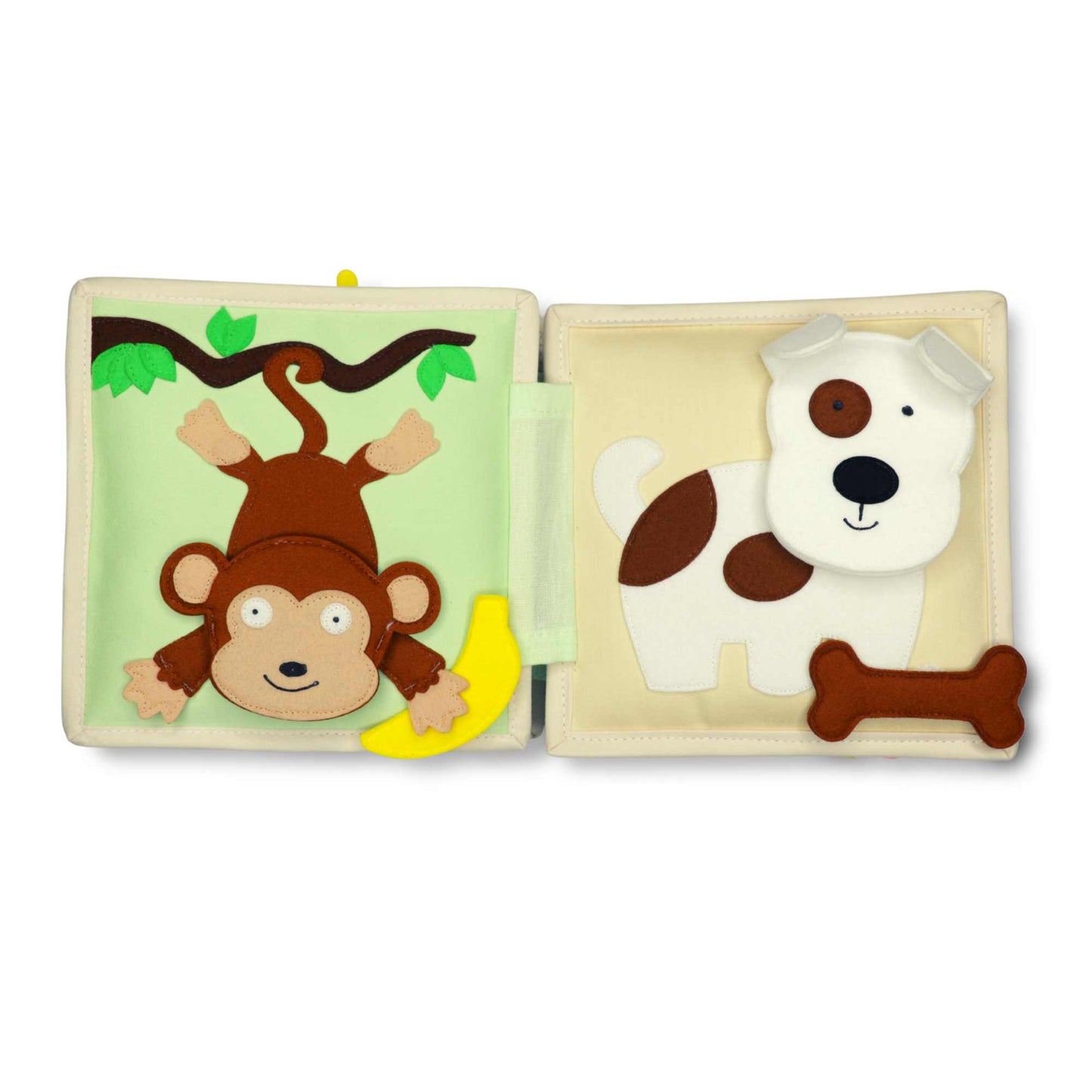 Mini Quiet Book Tierfreunde