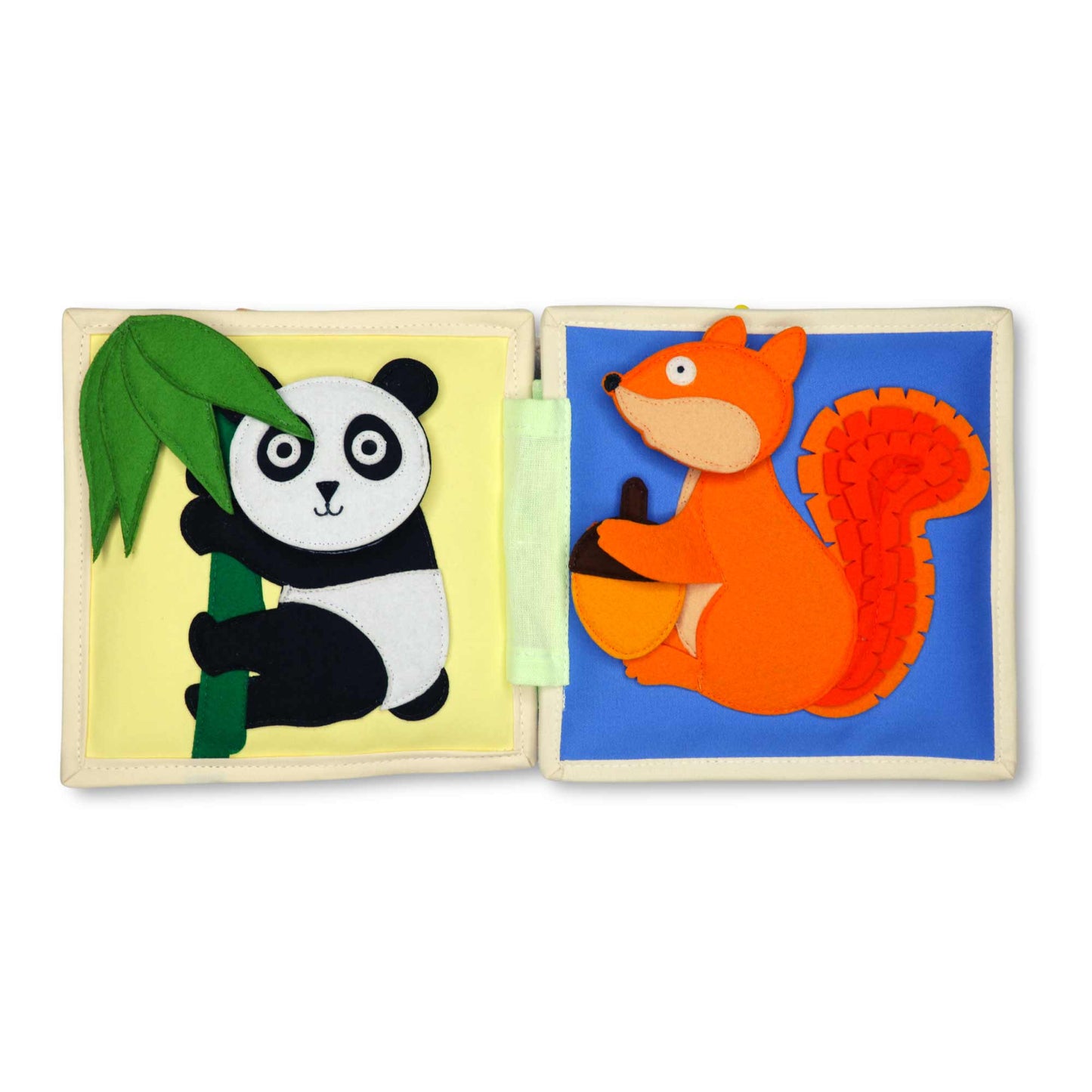 Mini Quiet Book Tierfreunde