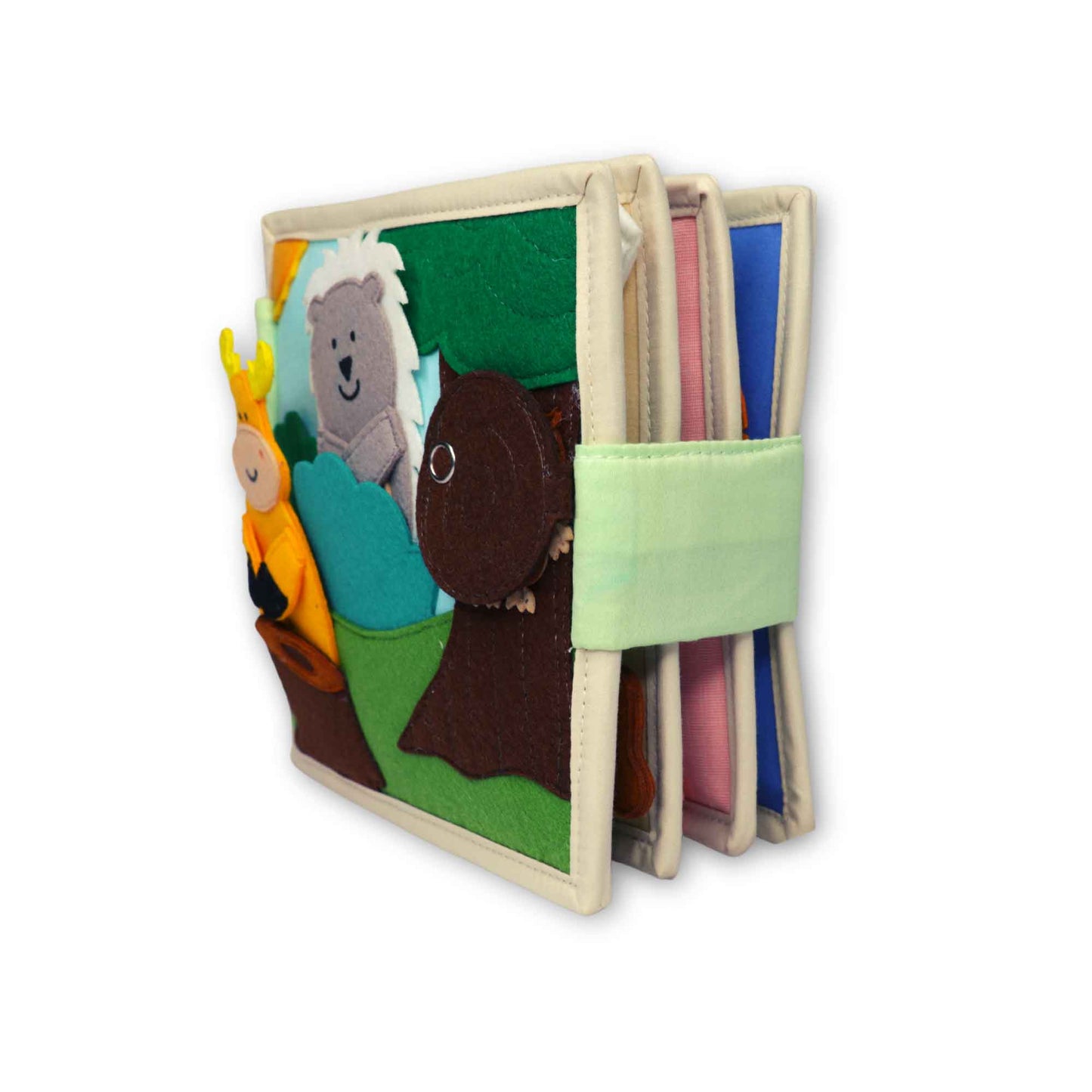 Mini Quiet Book Tierfreunde