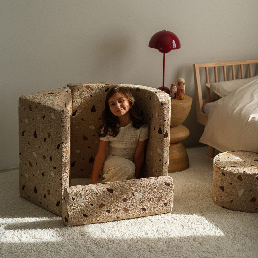 Moon Chair - Kindersessel - Terrazzo | Kindermöbel