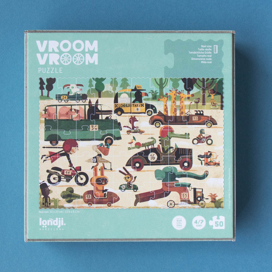 Auf der Rückseite der Verpackung sieht man das ganze Puzzle-Motiv.