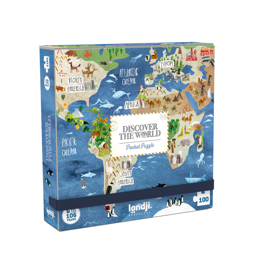 Das Pocket Puzzle von Londji ist ein tolles Geschenk zum Geburtstag für Kinder oder für sonstige Anlässe.
