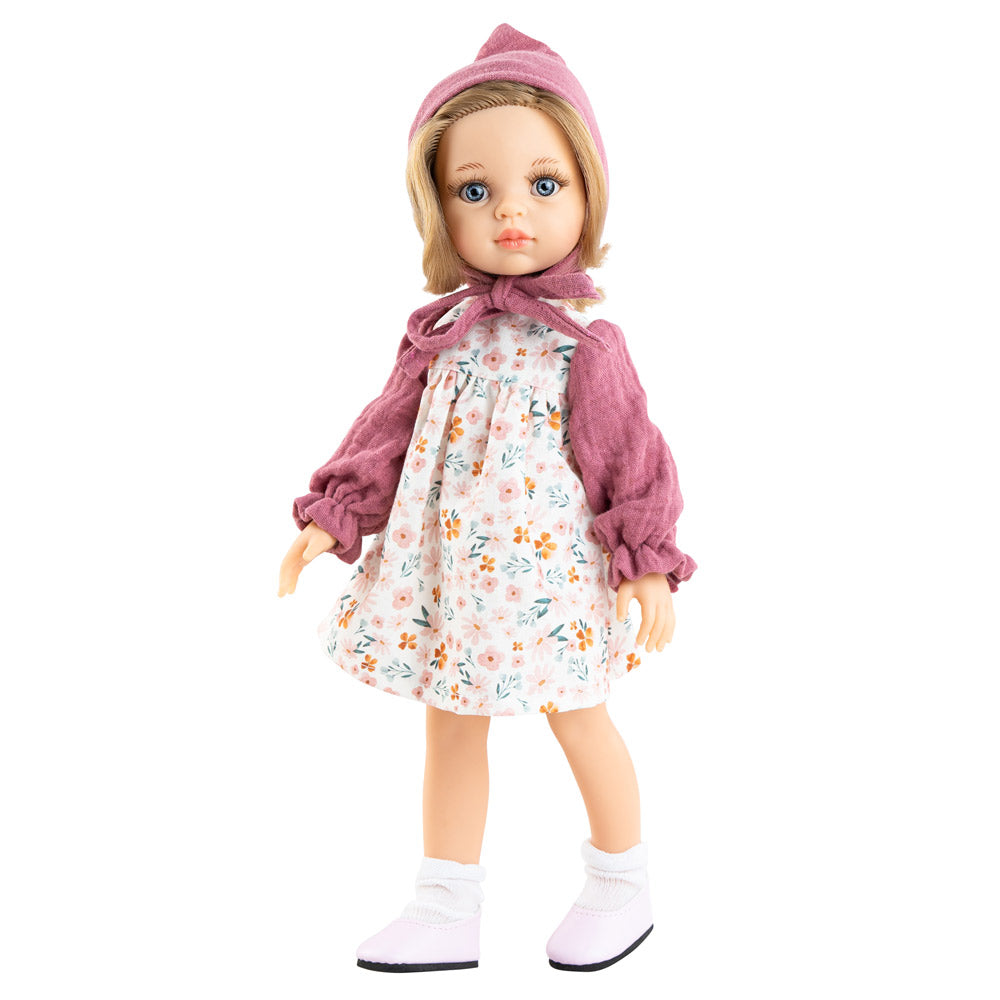 Puppe Amiga Carla von Paola Reina, Spielzeugpuppe zum Spielen für Kinder.