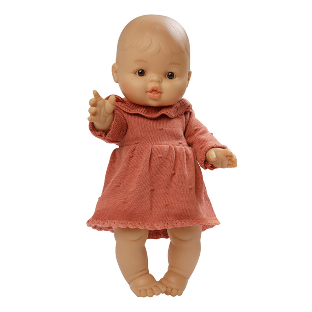 Das Puppenkleid passt den marktgängigen Puppen wie die von PAOLA REINA.