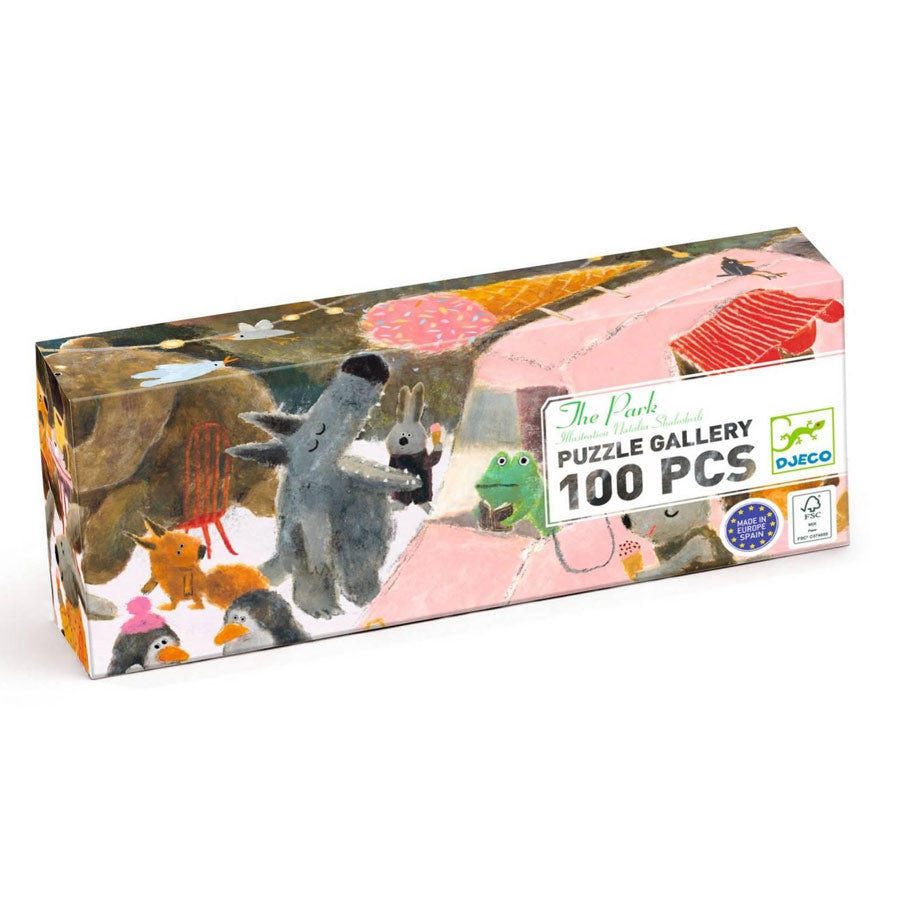 Das Puzzle kommt in einer tollen Verpackung, das schon die tollen Illustrationen andeutet