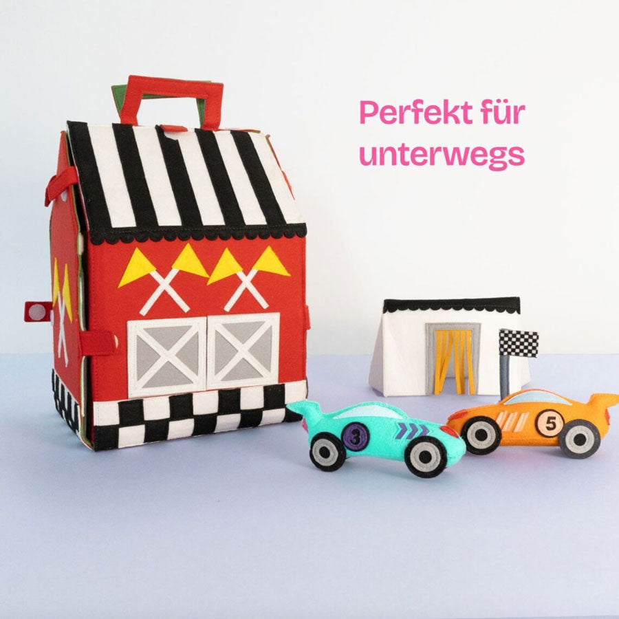 Das Planest ist perfekt für unterwegs, da es sich durch die Griffe oben perfekt transportieren lässt.