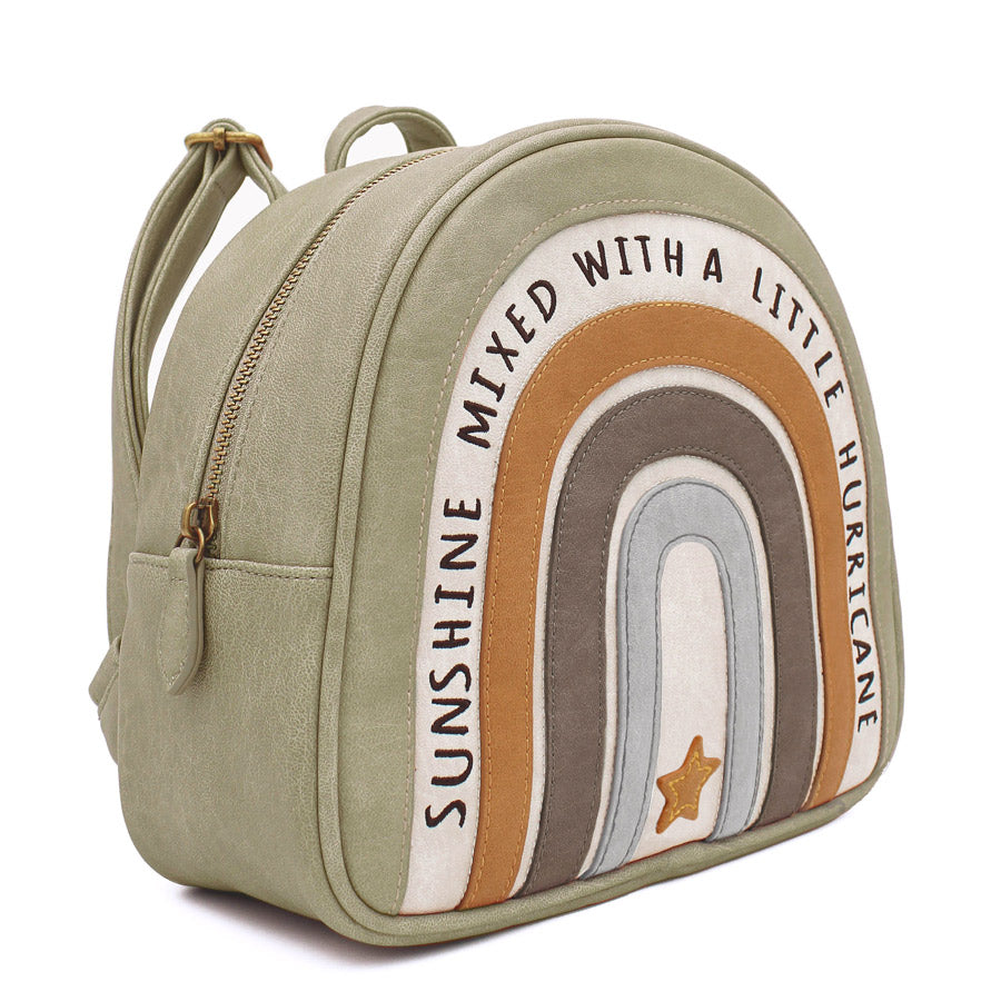 Regenbogen-Rucksack für Kinder von der deutschen Marke Little Who