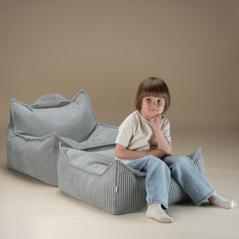 Kindersitzsack - Ottomans Square - Cord | Kindermöbel