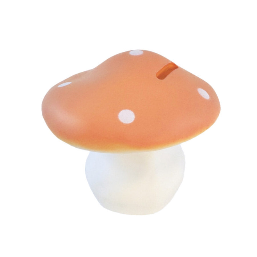 Spardose in Form eines Pilzes in der Farbe Terra für Kinder von der Marke Egmont Toys