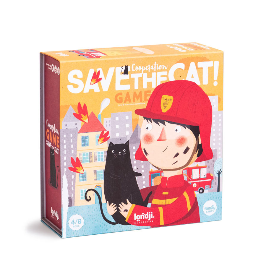 Das Spiel Save the Cat kommt in einer hochwertigen und stabilen Verpackung.