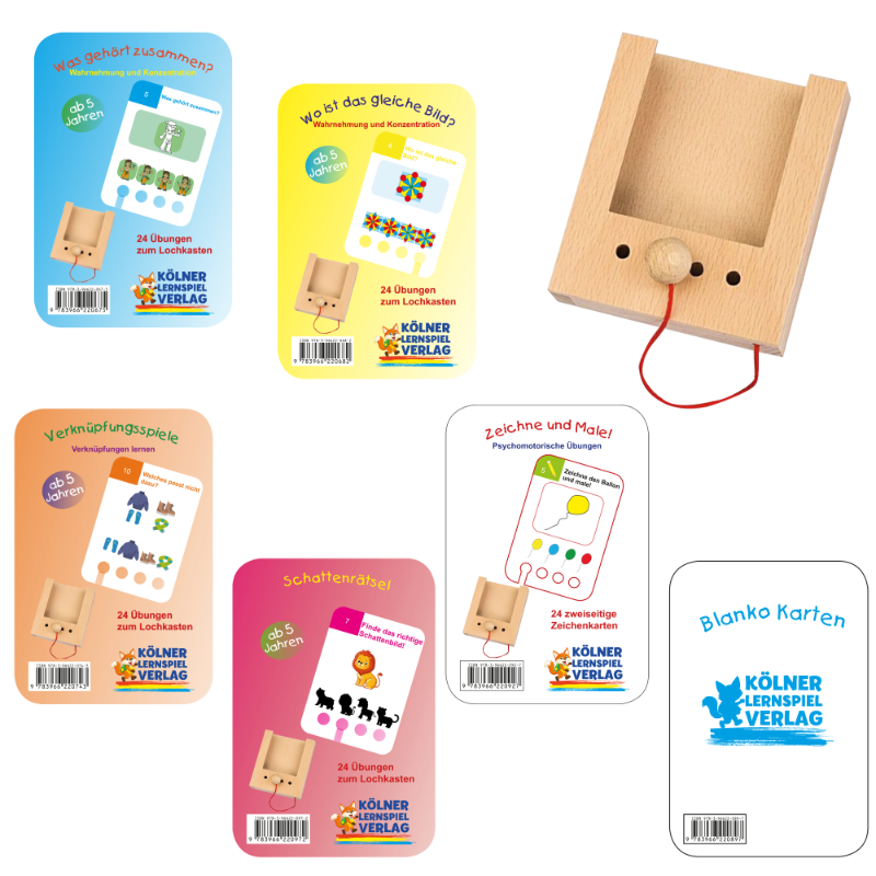 Starterset Steckspiel von Kölner Lernspiele für Kinder vom Alter 2-5Jahren bei Fambees.