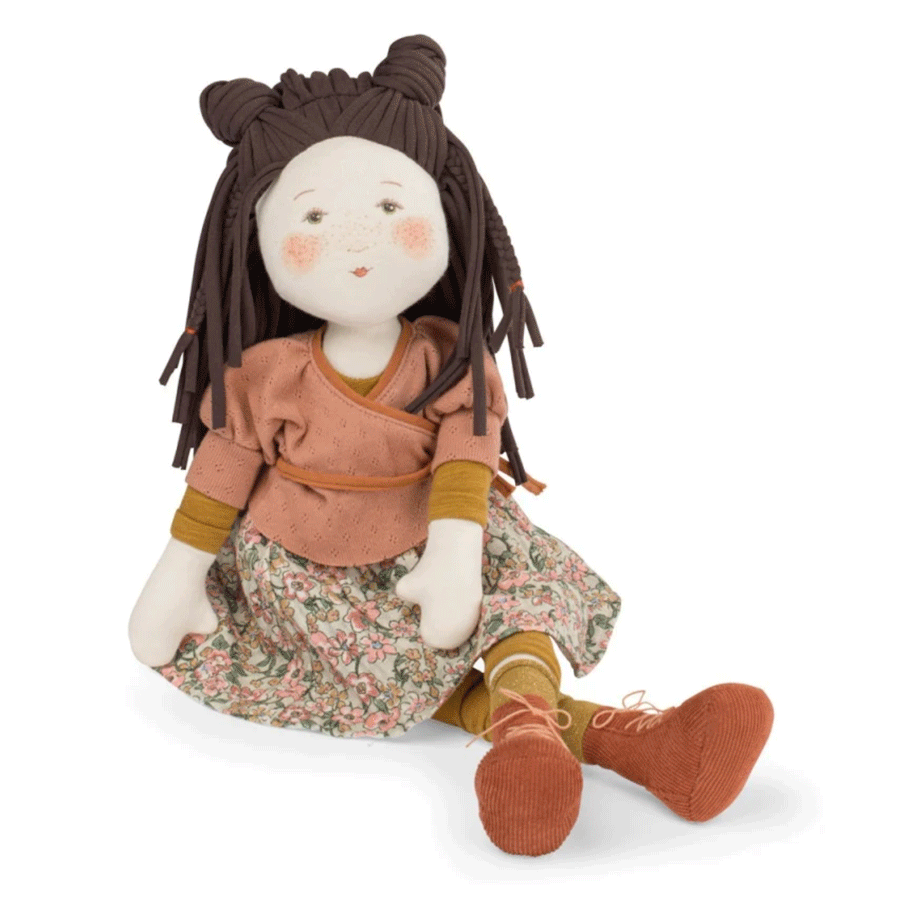 Stoffpuppe Marjolaine - Les Rosalies