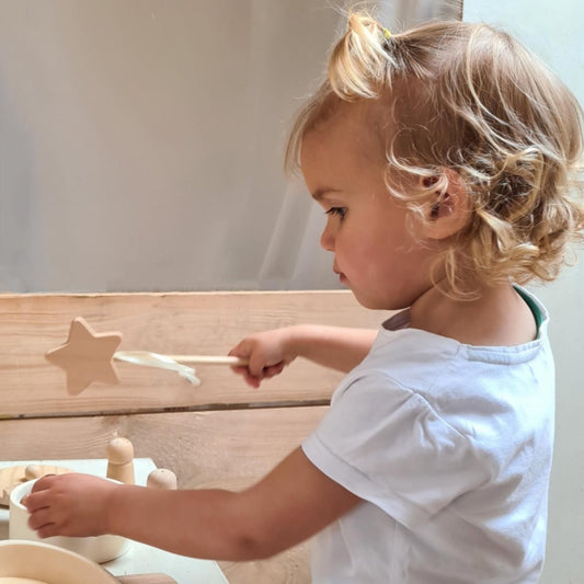 Zauberstab aus Holz | Rollenspielzeug