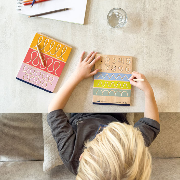 Schreibtafel-Set ABC + 123
