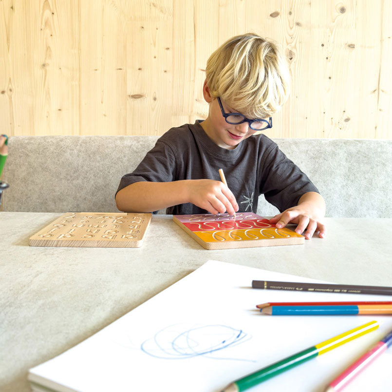 Schreibtafel-Set ABC + 123