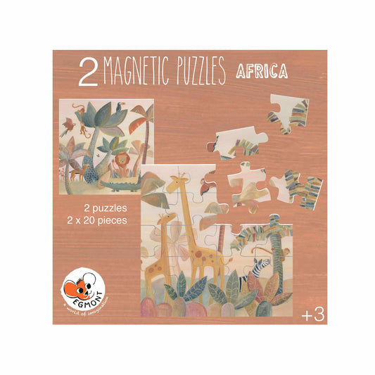 Magnet Puzzle Afrika
