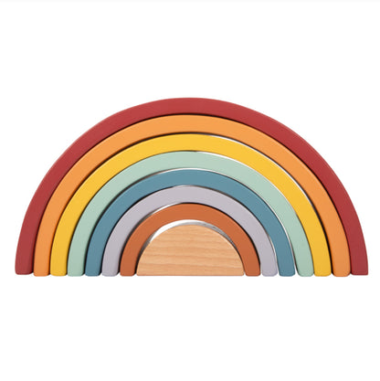 Regenbogen Holzbausteine 