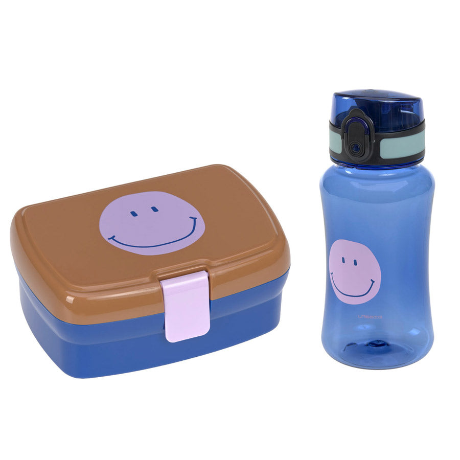 Brotdose & Trinkflasche Set – Little Gang Smiley