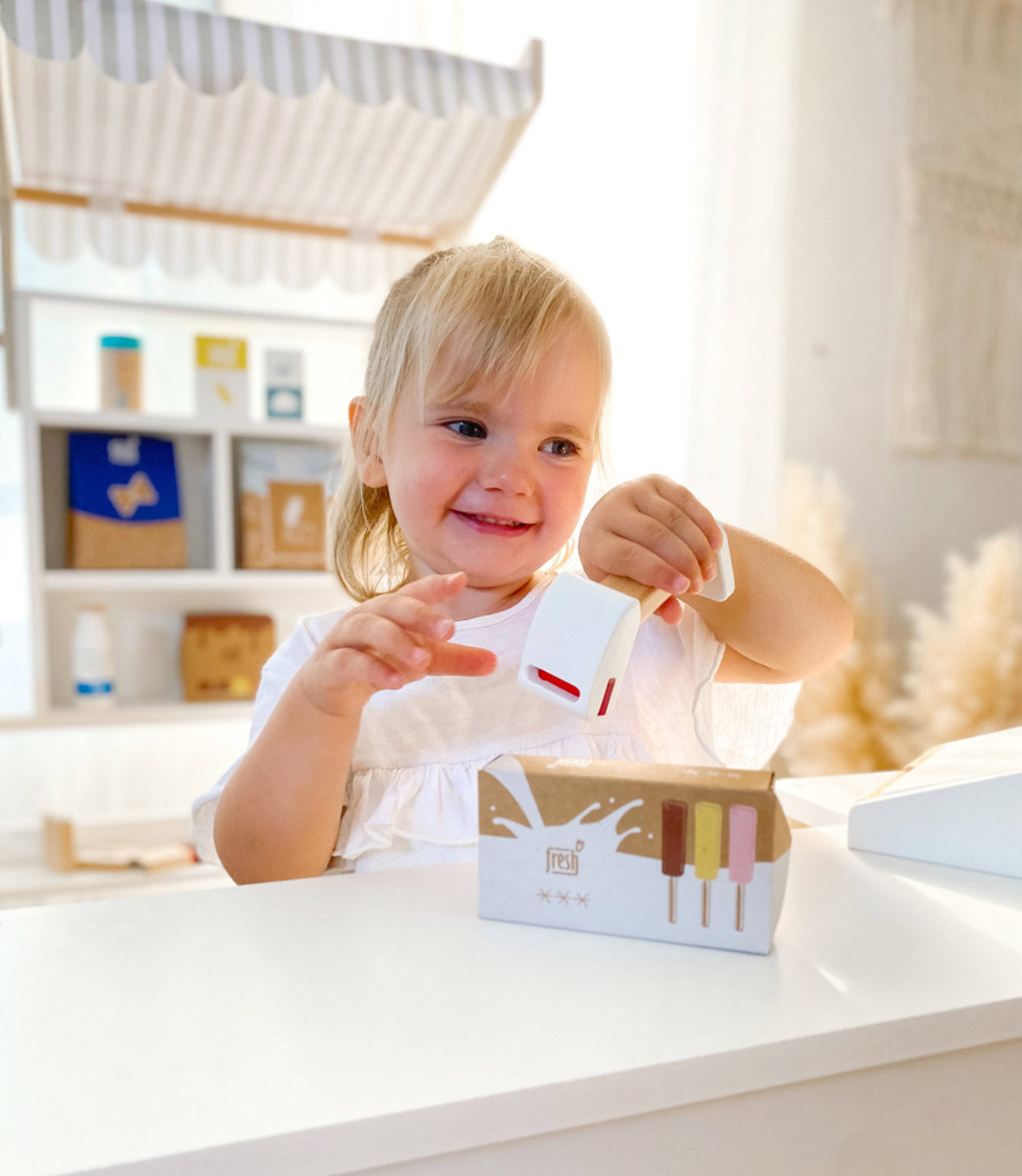 Kaufladen kompakt für Kinder