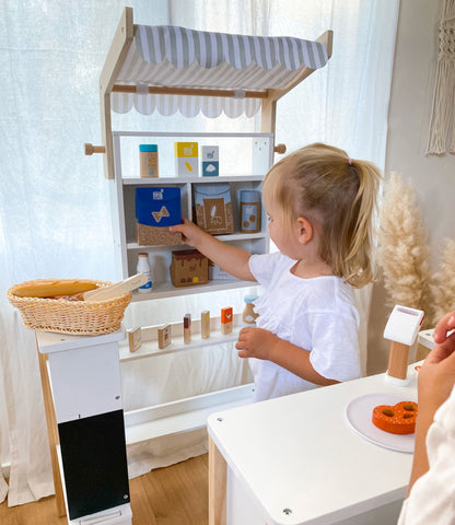 Kaufladen kompakt für Kinder