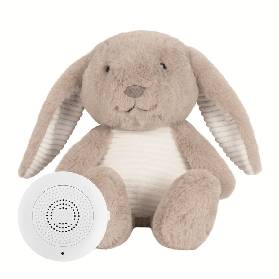 Hase Heartbeat Comforter von Flow Amsterdam für Babys mit Lautsprecher