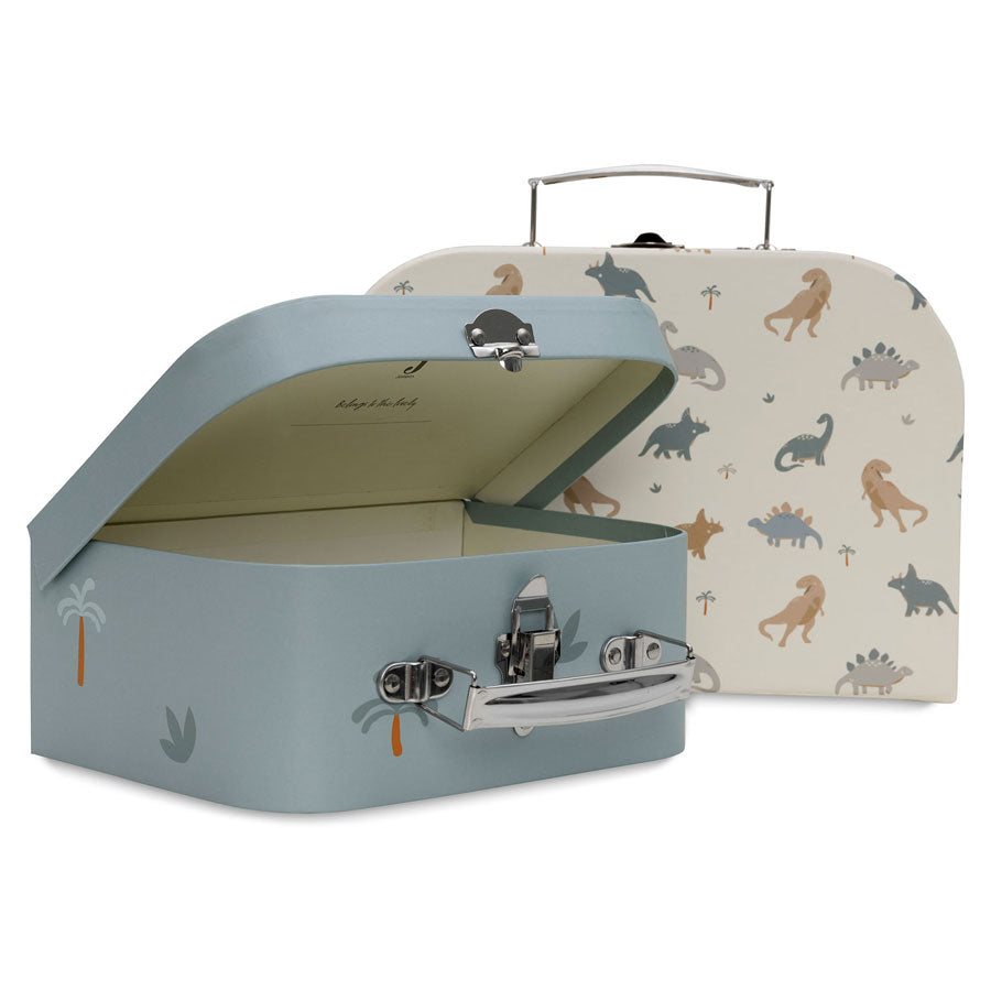 jollein aufbewahrung Spielkoffer-Set - Dinosaurier oder Dreamy Mouse