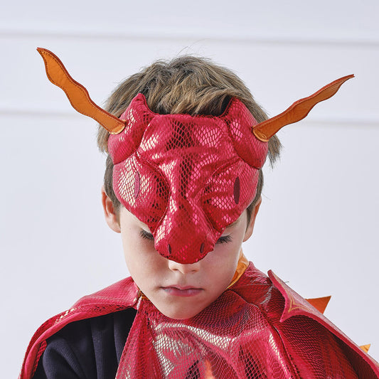 Kostüm Drache - Accessoire Maske